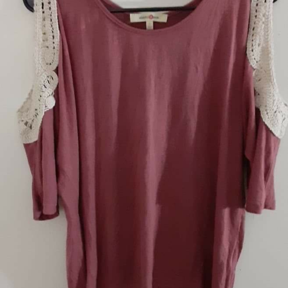 Open Shoulder Blouse